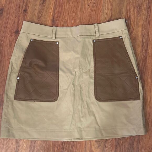 Polo golf Ralph Lauren brown skirt skort shorts attached size 6 - Picture 1 of 5